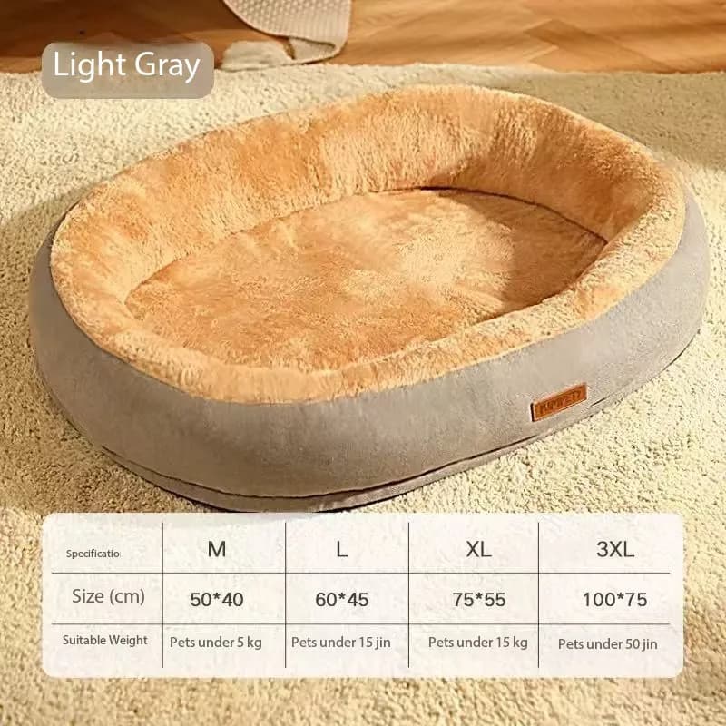 Plush Corduroy Pet Sofa